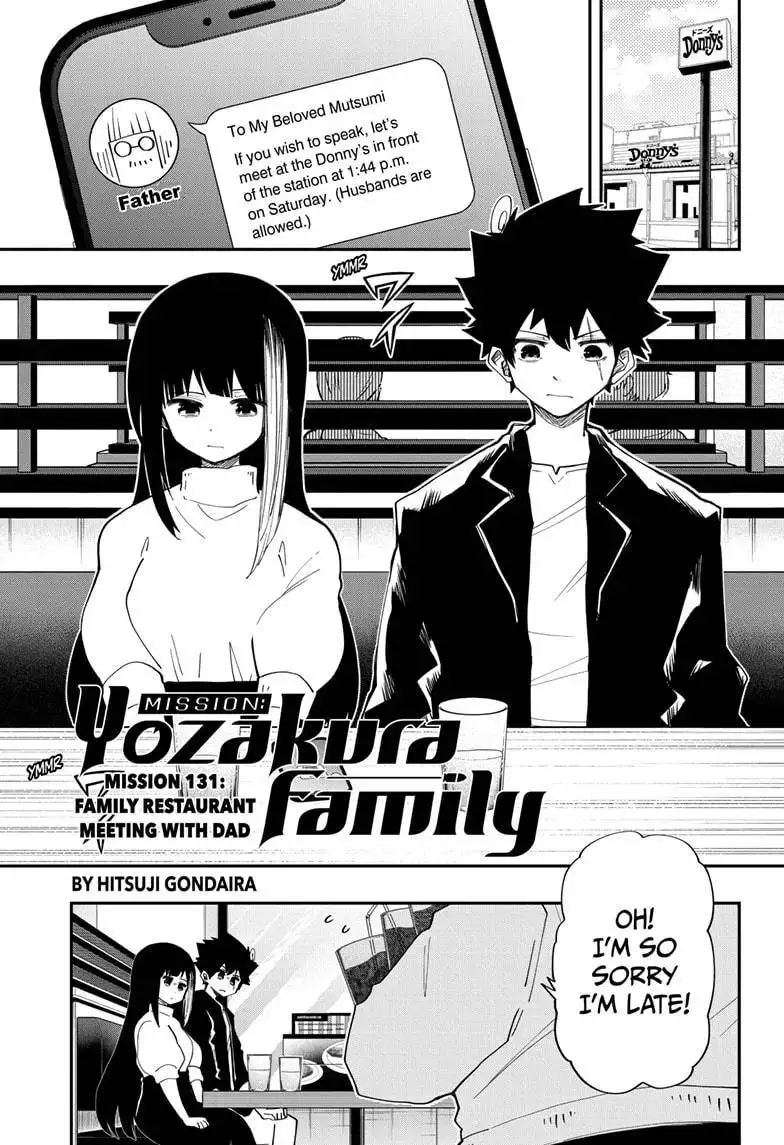 Mission: Yozakura Family Chapter 131 1